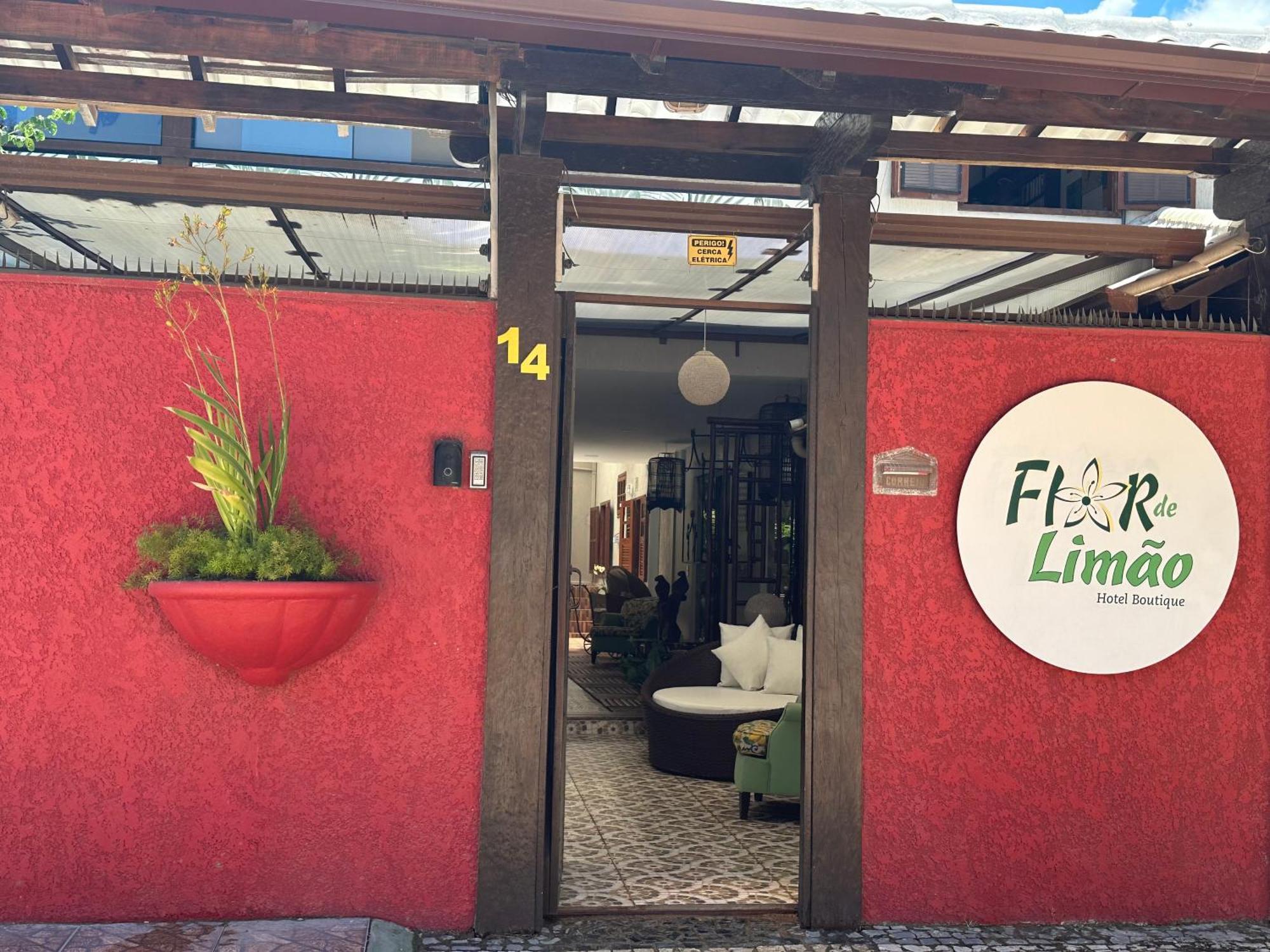 Flor De Limao Hotel Boutique Coroa Vermelha Exterior photo